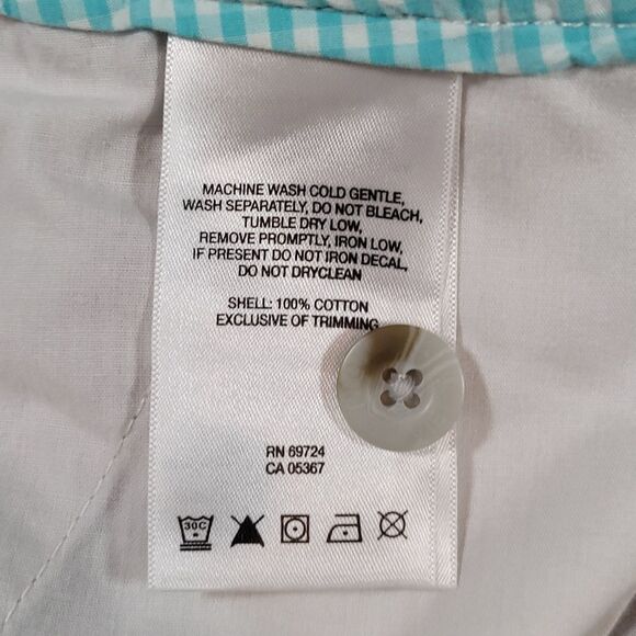 🔺️Columbia Tan PFG Omni Shade Sun Protection Capri Pants Size 14/32 - Picture 11 of 12